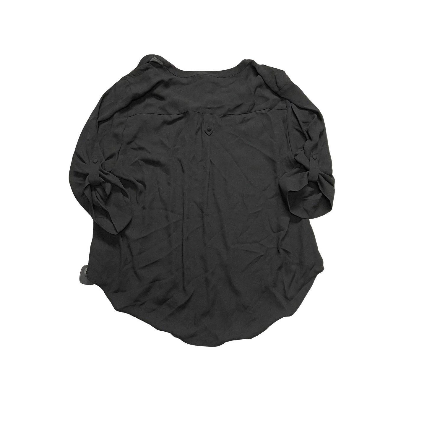 Top 3/4 Sleeve By Torrid In Black, Size:2X
