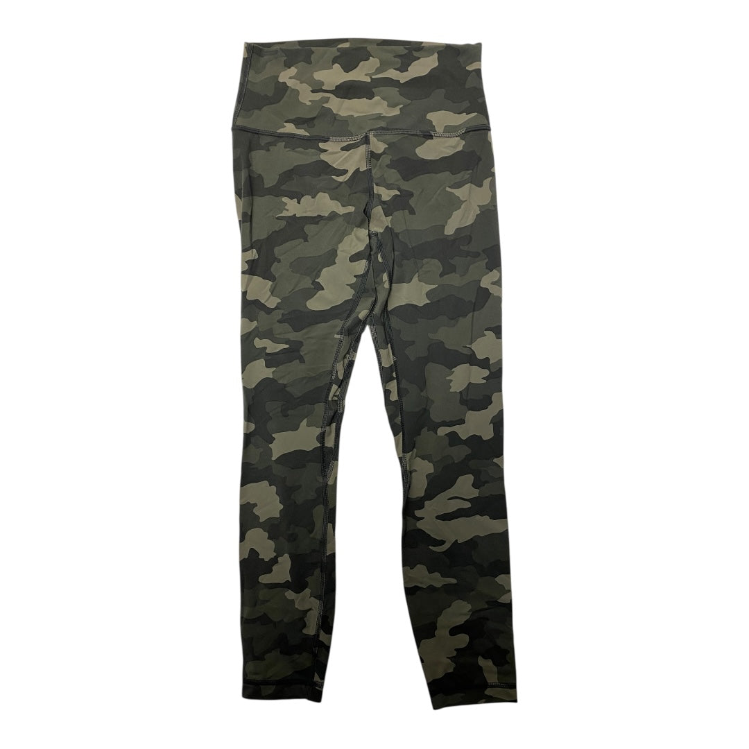 Athletic Leggings By Lululemon In Multi, Size:6