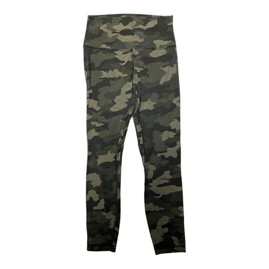 Athletic Leggings By Lululemon In Multi, Size:6