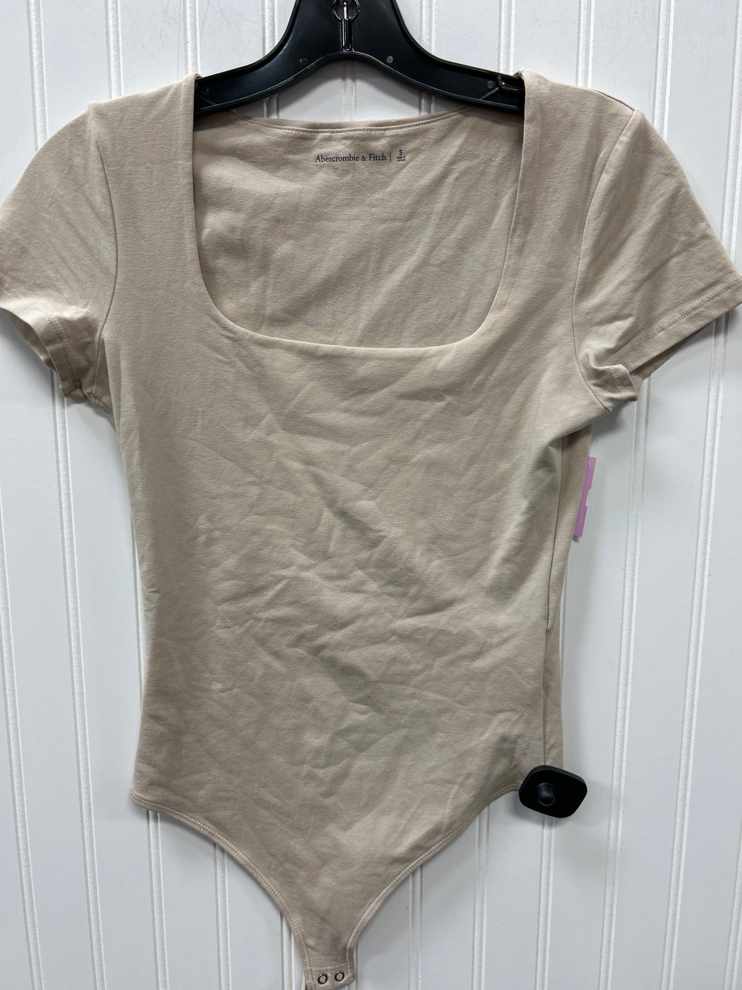 Bodysuit By Abercrombie And Fitch In Tan, Size:S