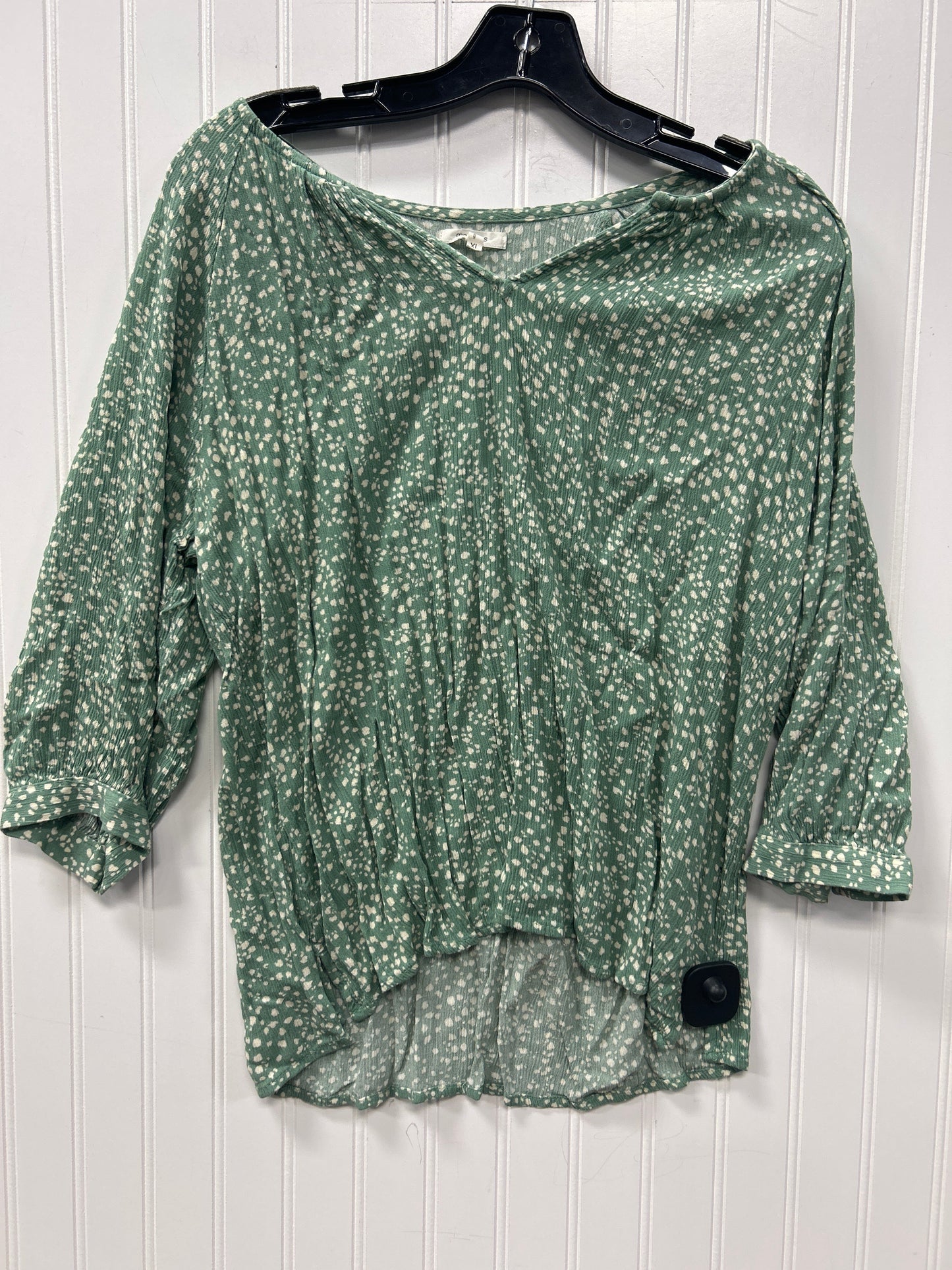 Top Ls By Maurices In Green, Size:Xl