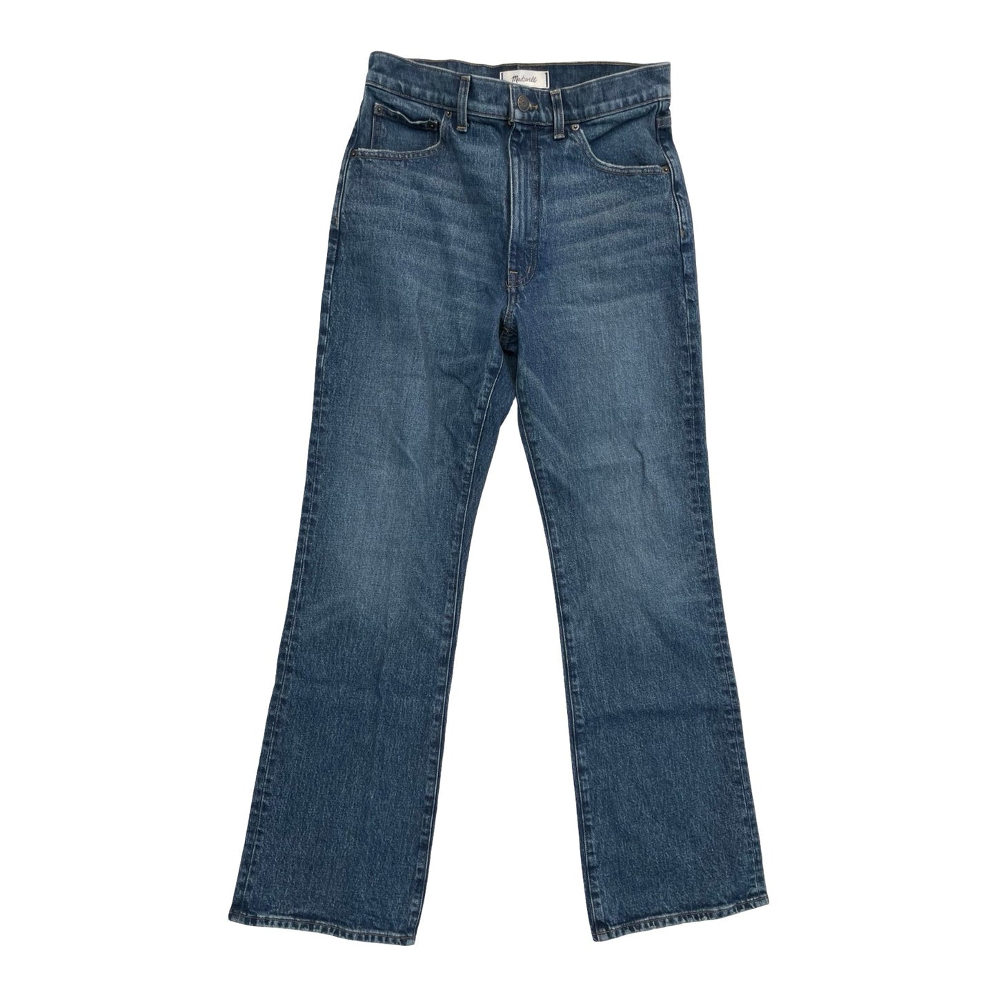 Jeans Straight By Madewell In Blue Denim, Size:4