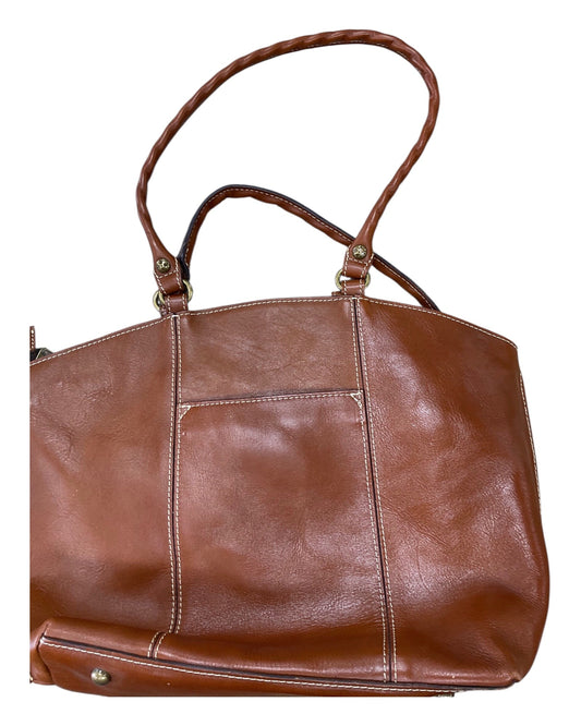 Handbag Designer By Patricia Nash In Brown, Size:Large