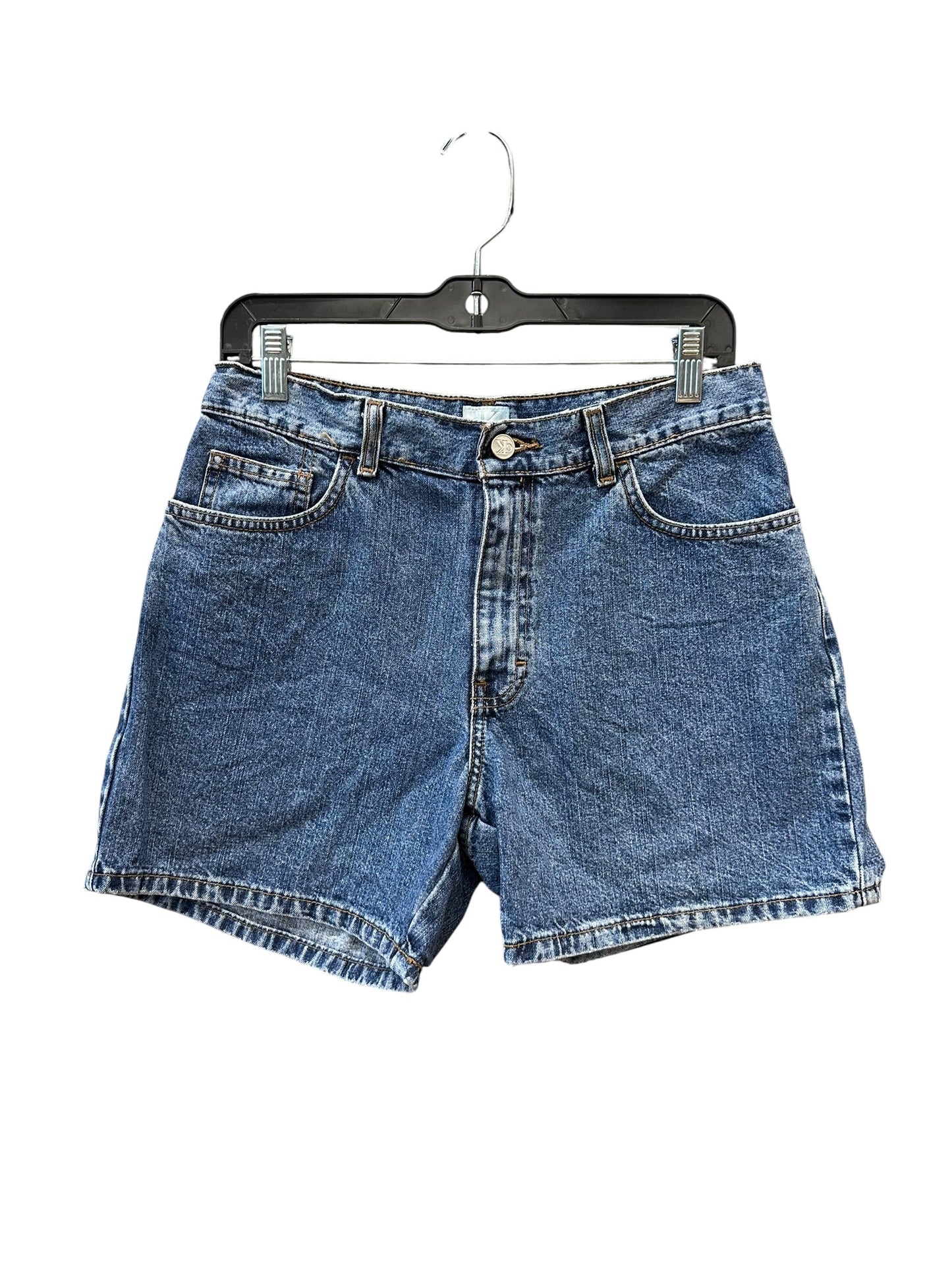 Shorts By Calvin Klein In Blue Denim, Size:8