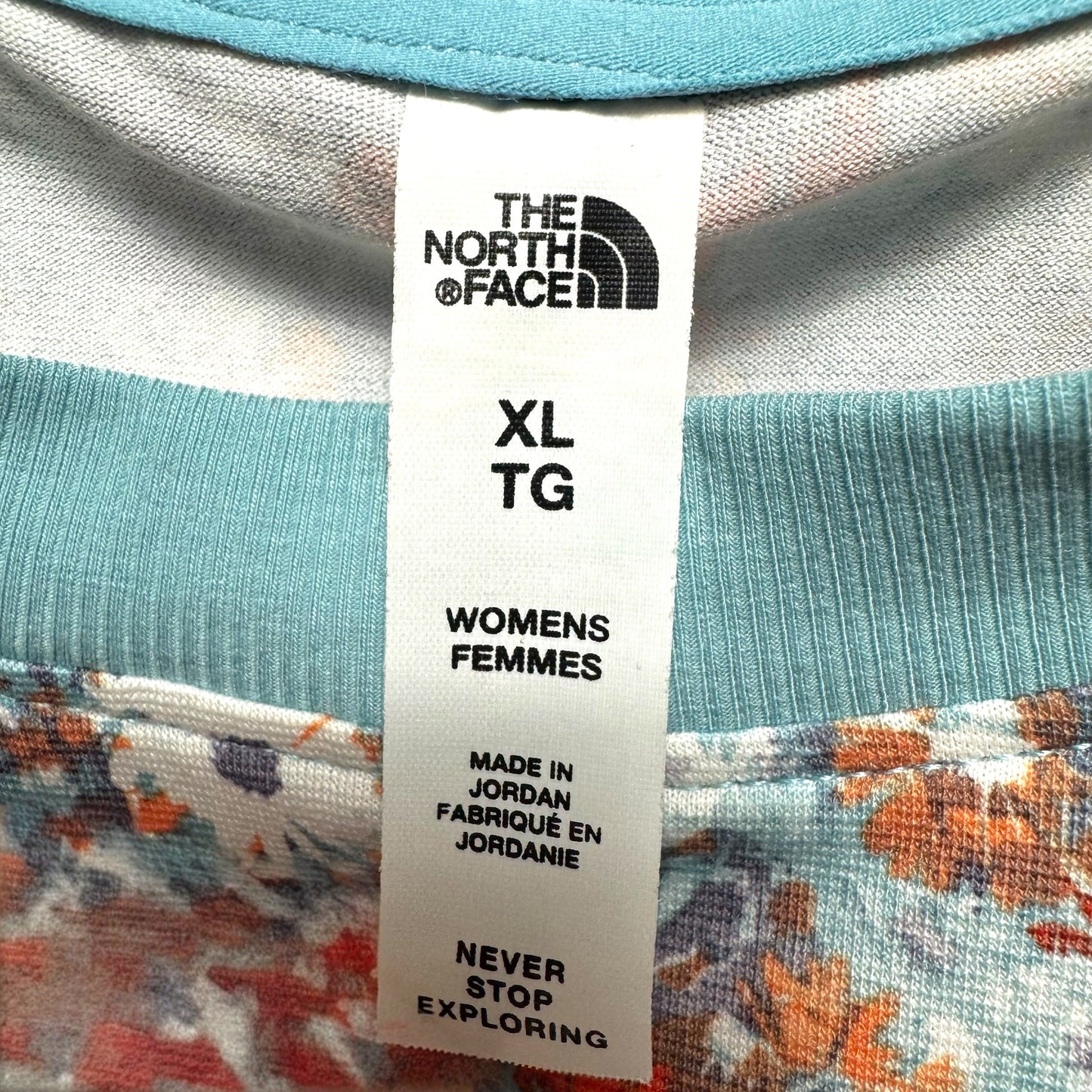 Athletic Tank Top By The North Face In Floral Print, Size: XL