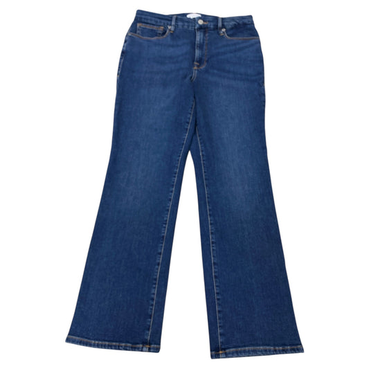 Jeans Skinny By Good American In Blue Denim, Size:12