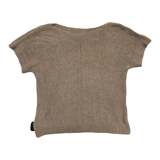 Sweater Ss By Cable And Gauge In Tan, Size:M