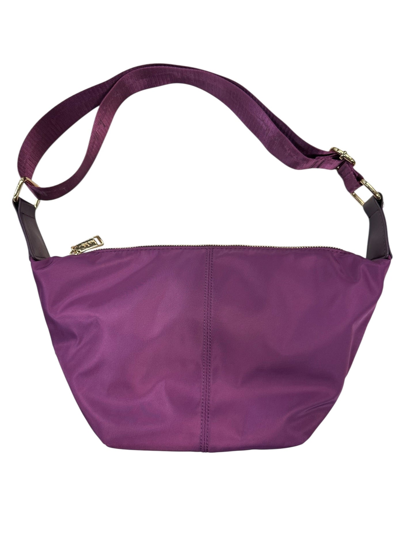 Handbag By Nicole Miller In Purple, Size:Small