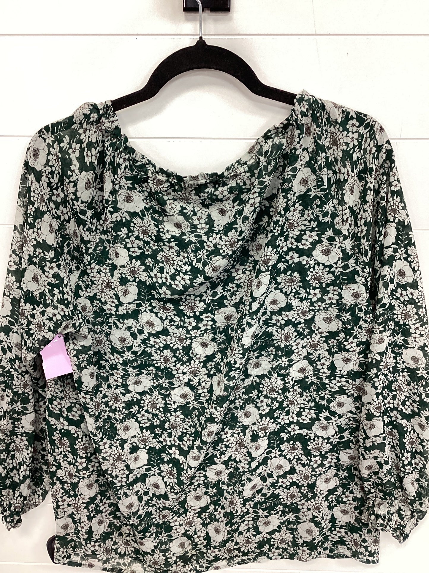 Top Ls By Cabi In Green, Size:Xs