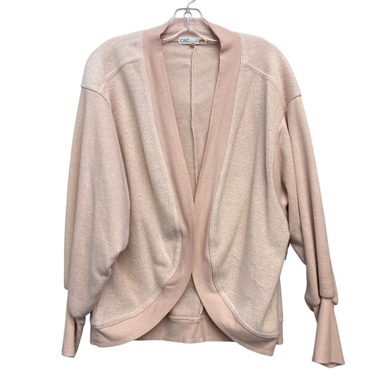 Cardigan By C And C In Pink, Size:M