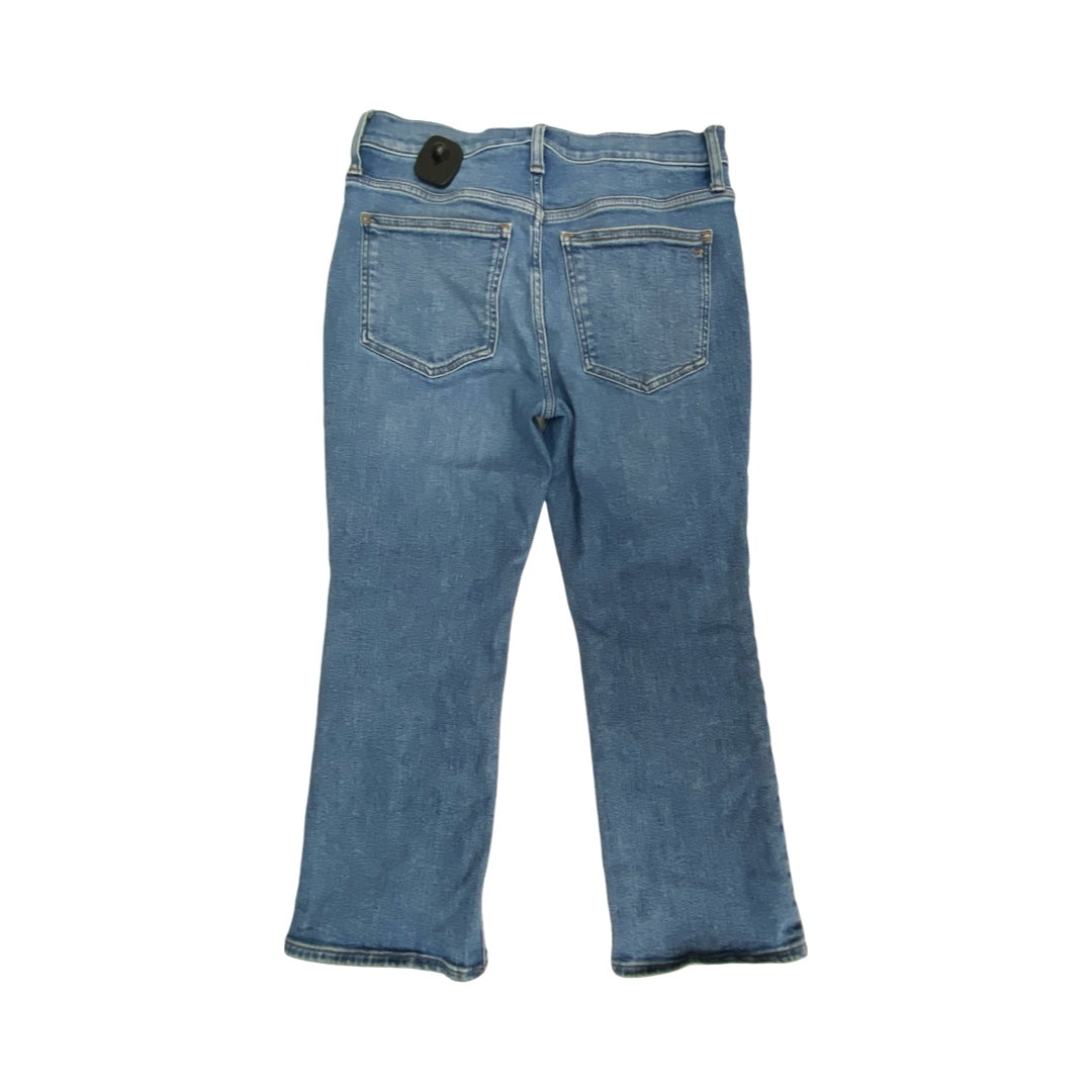 Jeans Cropped By Madewell In Blue, Size:6P