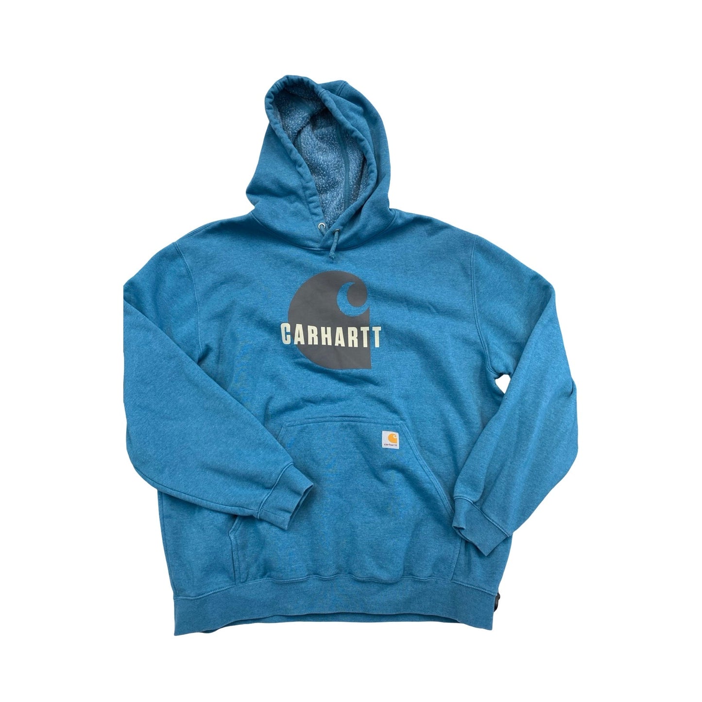 Sweatshirt Hoodie By Carhartt In Blue, Size:2X
