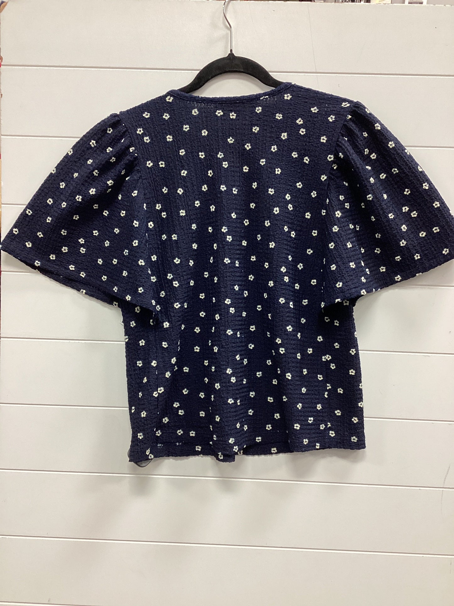 Top Ss By Loft In Navy, Size:S