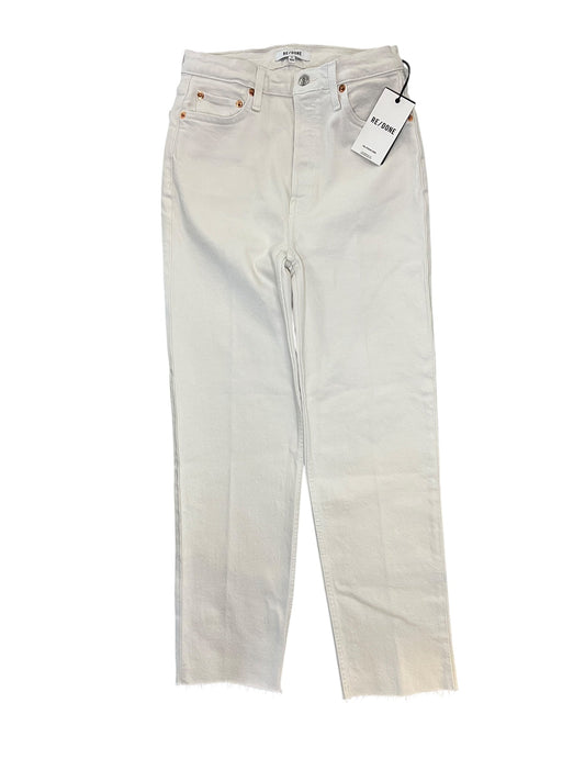 Jeans Boot Cut By Cma In White Denim, Size:2