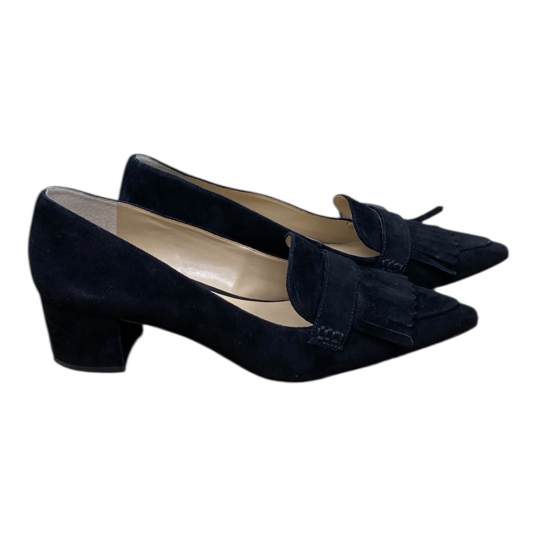 Shoes Heels Block By Ann Taylor In Black, Size:8.5