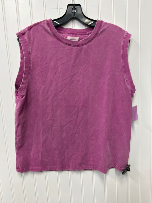 Top Sleeveless By Thread And Supply In Pink, Size:M