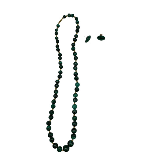 Necklace Set By Clothes Mentor In Green