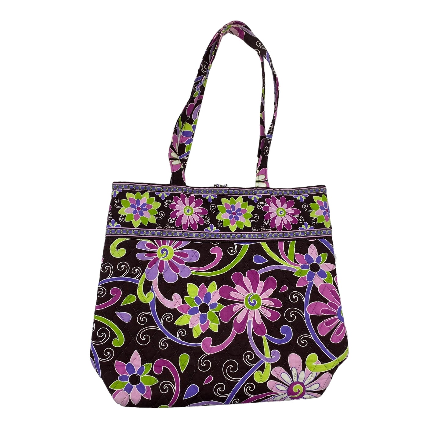 PURPLE TOTE by VERA BRADLEY Size:MEDIUM