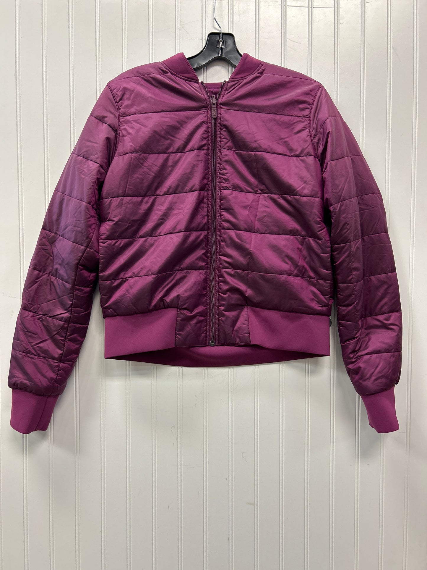 Jacket Puffer & Quilted By Lululemon In Purple, Size:6