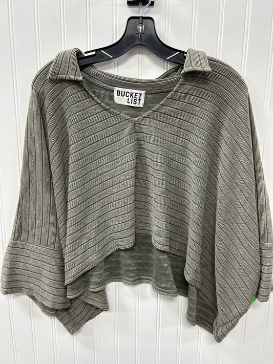 Top Ss By Bucketlist In Taupe, Size:L