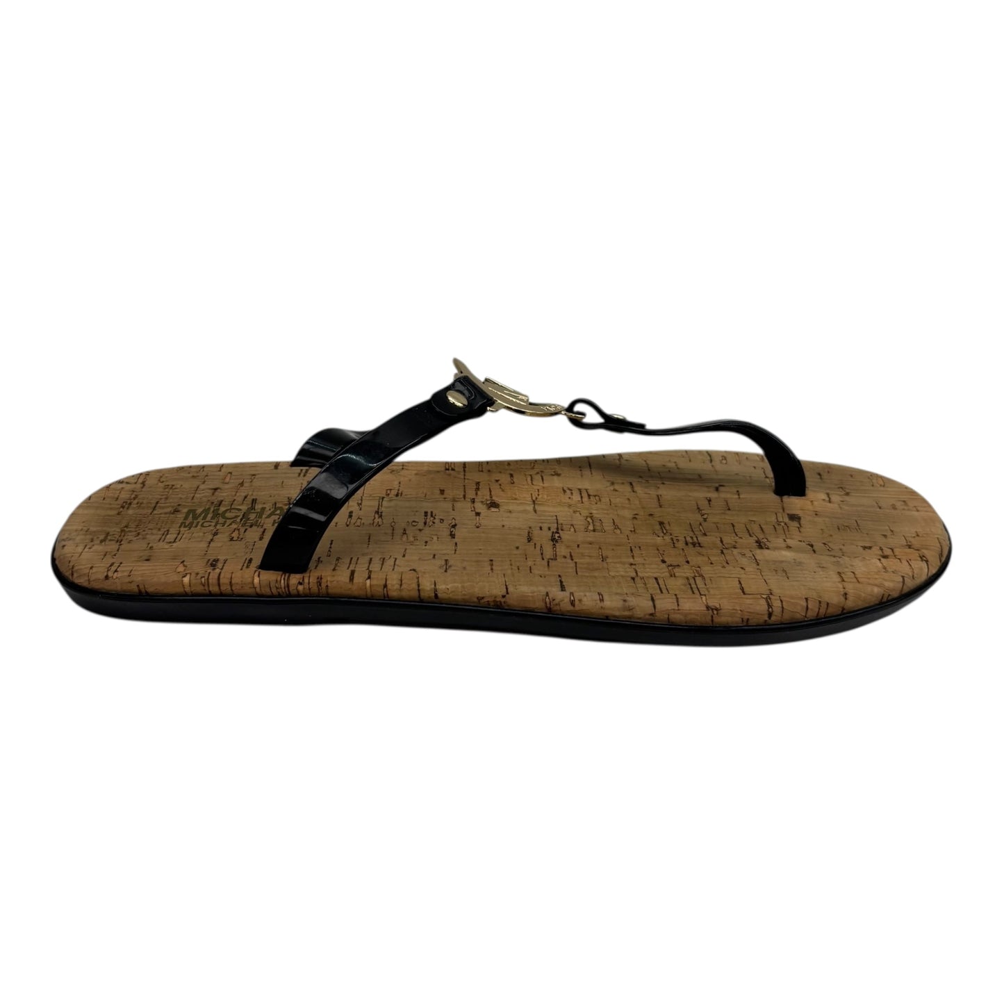 Sandals Designer By Michael Kors In Black, Size:8