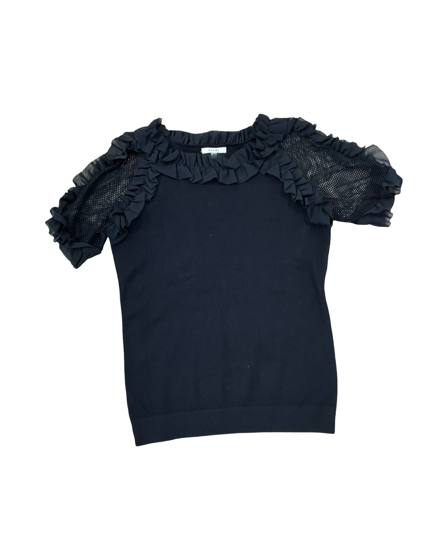 Top Ss By Sioni In Black, Size:S