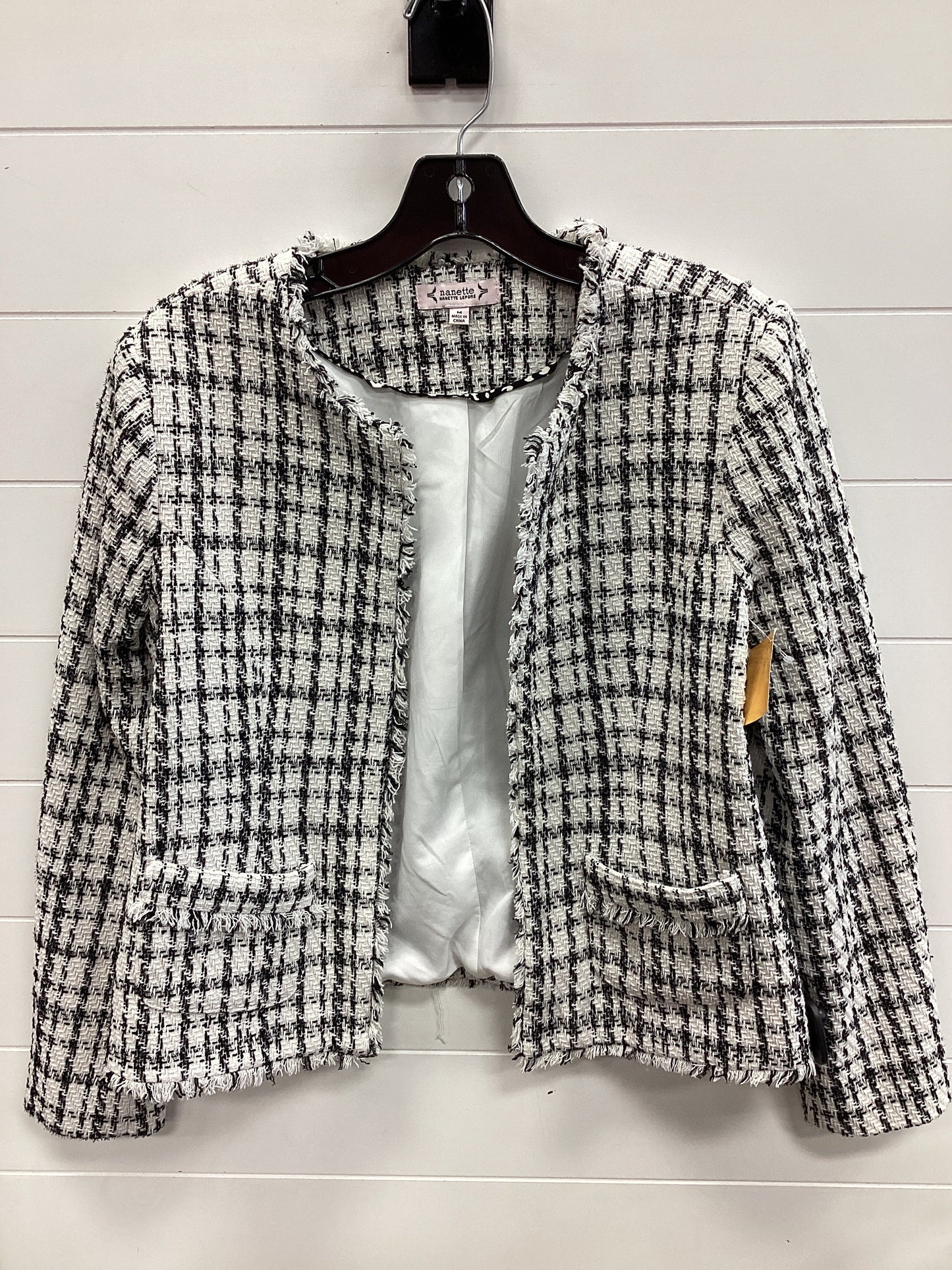 Jacket Windbreaker By White House Black Market In Green, Size:S