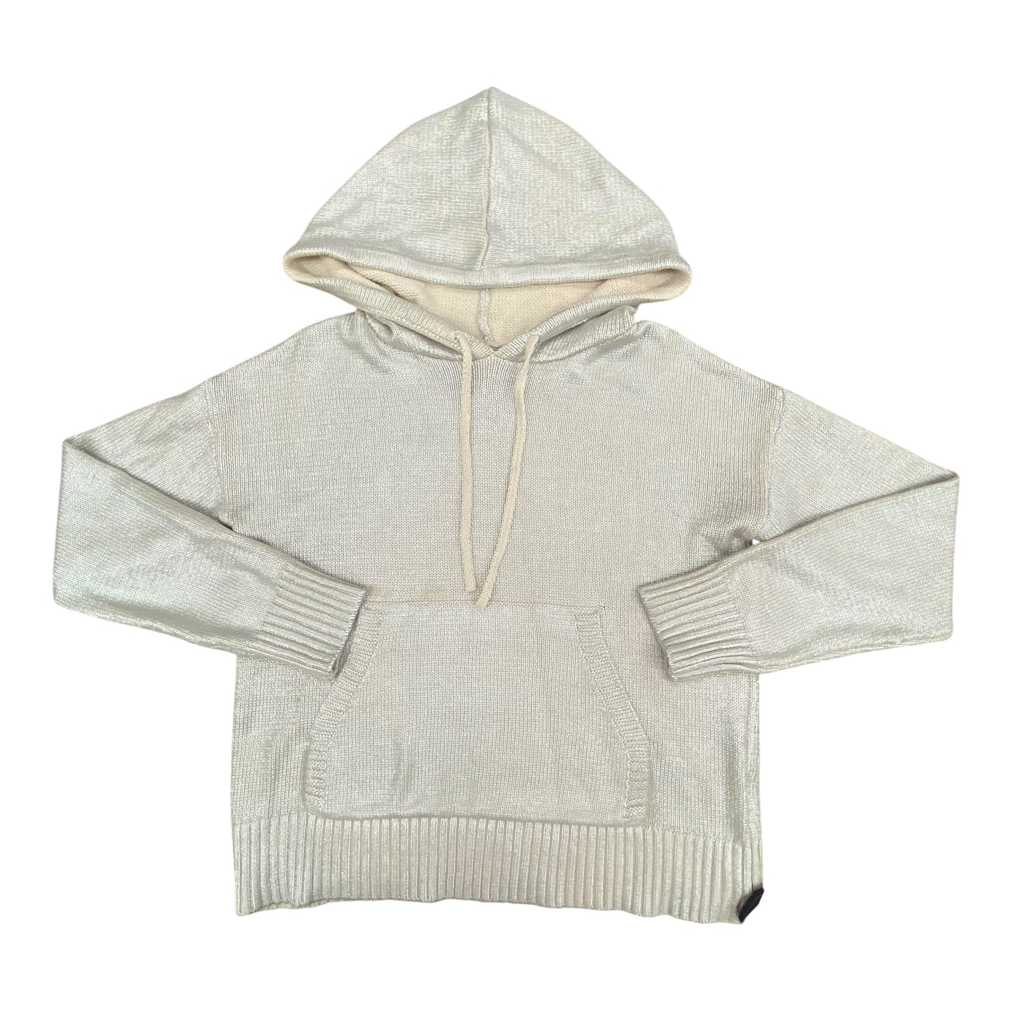 Sweatshirt Hoodie By Evereve In Silver, Size:Xs