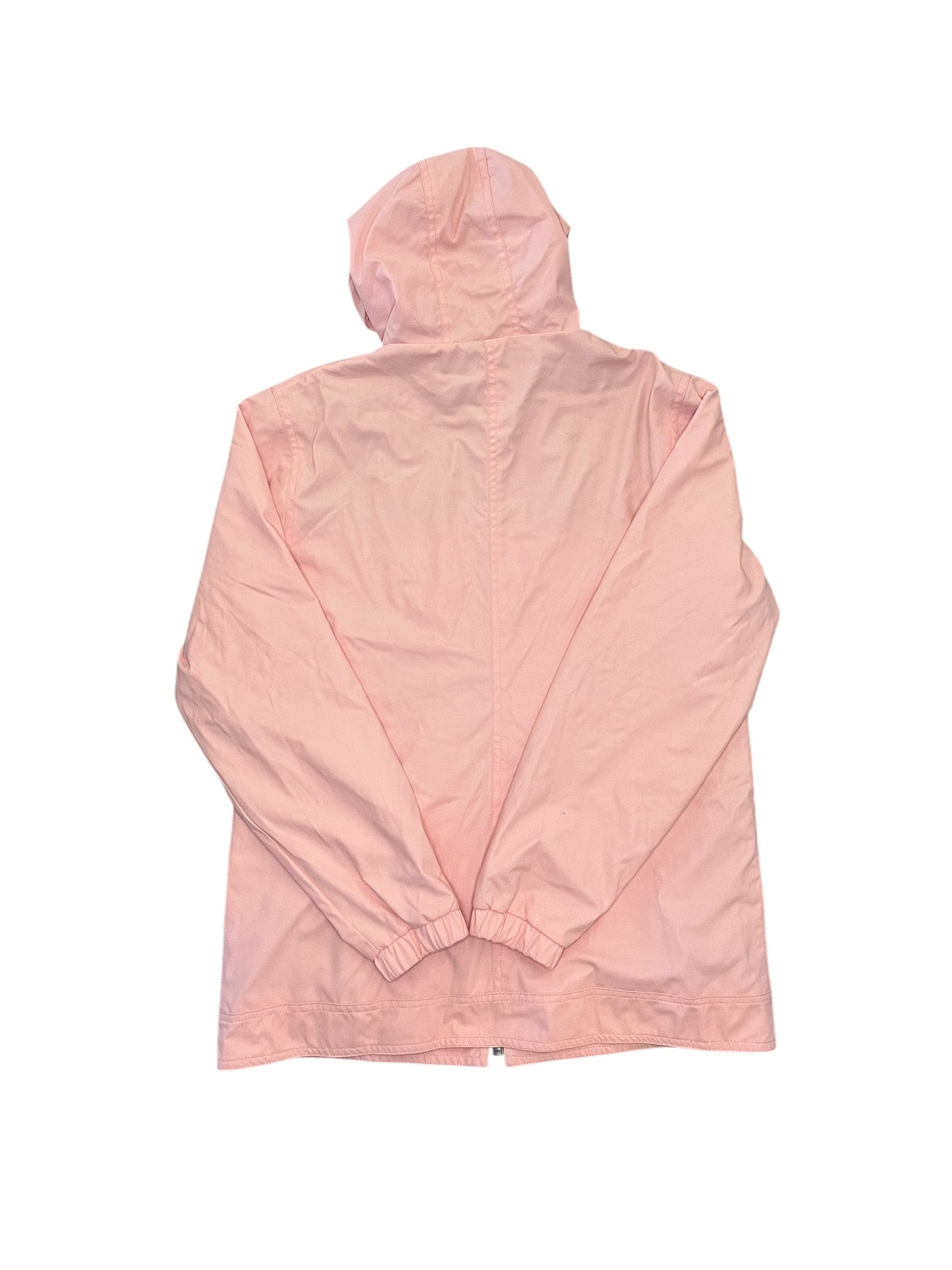 Coat Raincoat By Weatherproof In Pink, Size:S