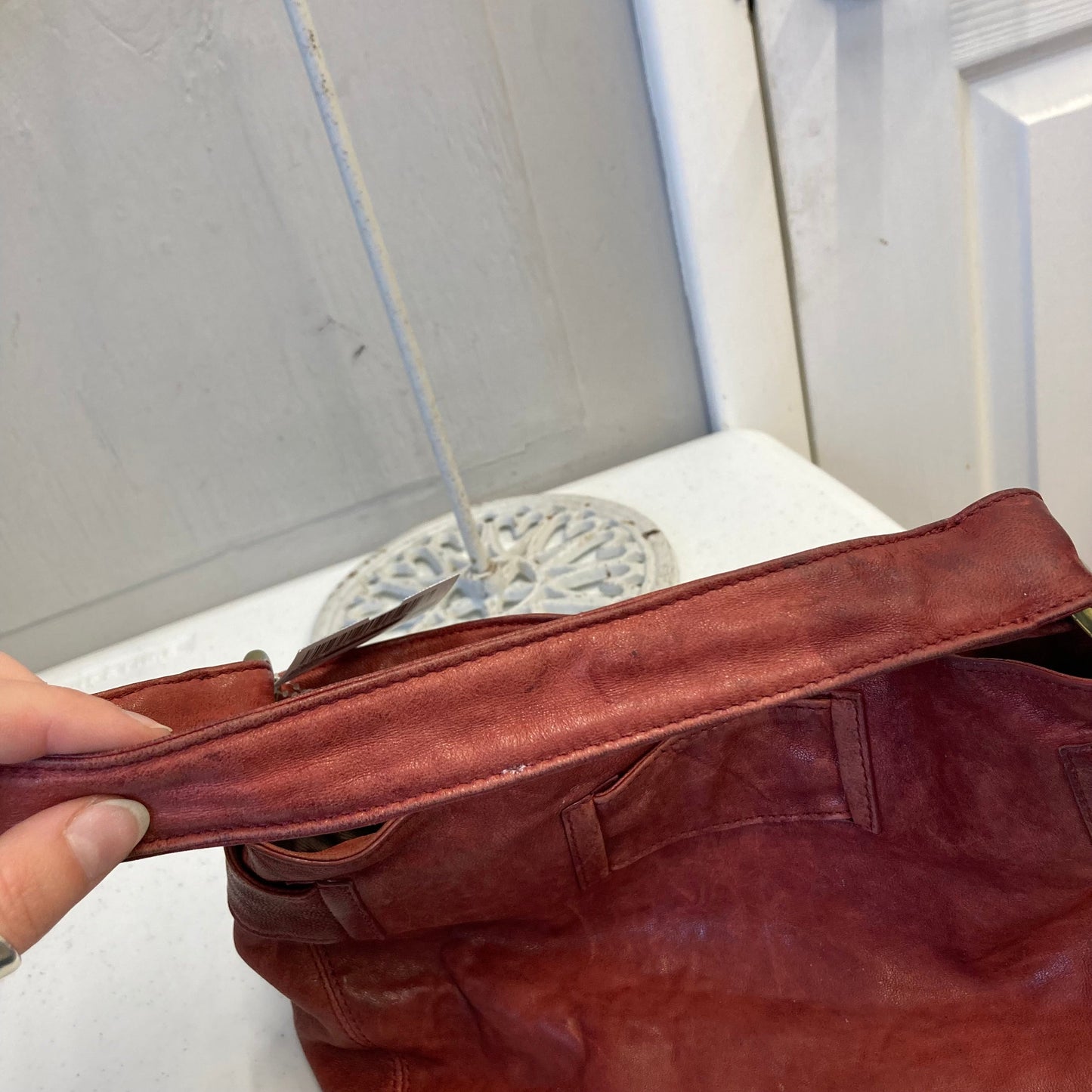 Handbag By Kooba In Red, Size:Small