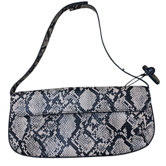 Handbag By Bcbg In Snakeskin Print, Size:Small