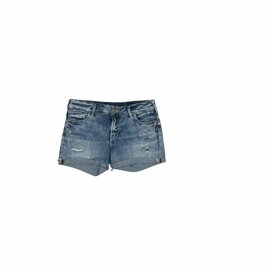 Shorts By Silver In Blue Denim, Size:12