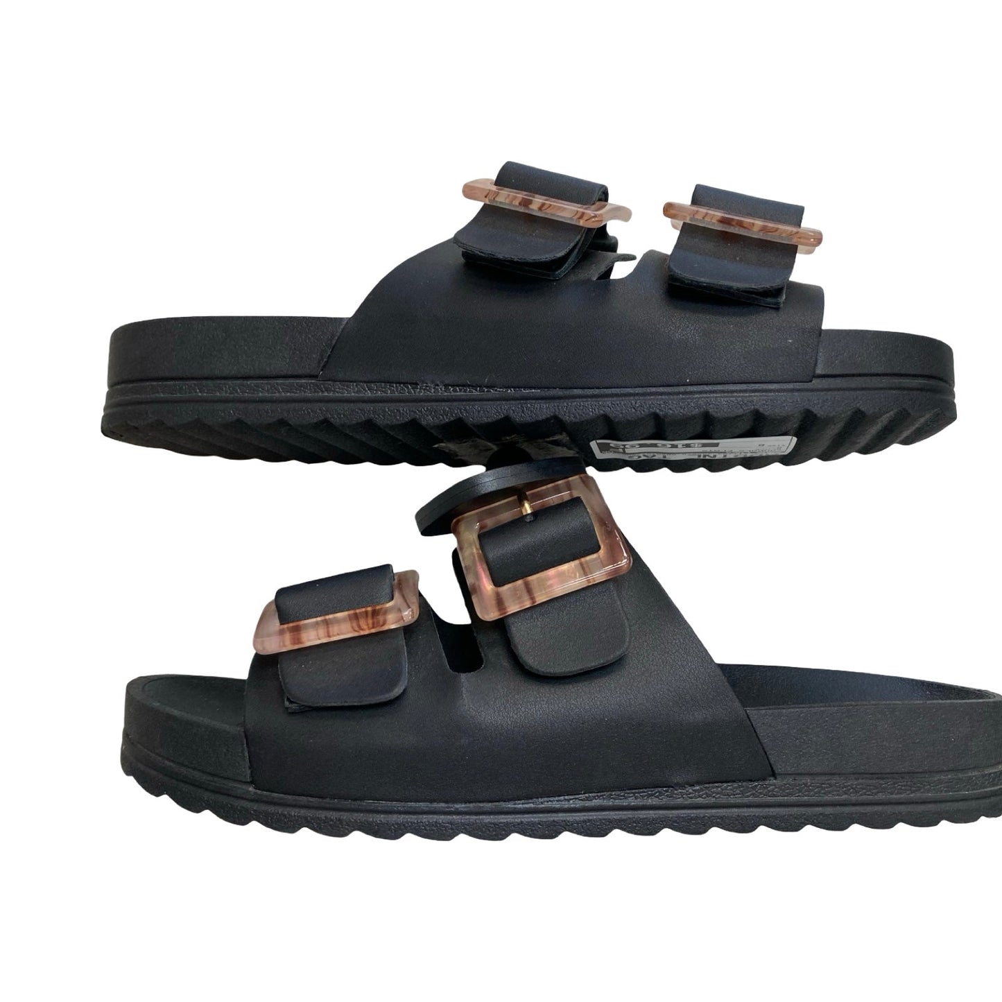 Sandals Flats By Muk Luks In Black, Size:8