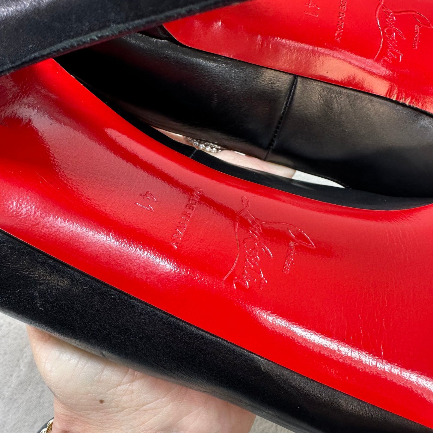 Shoes Luxury Designer By Christian Louboutin In Black