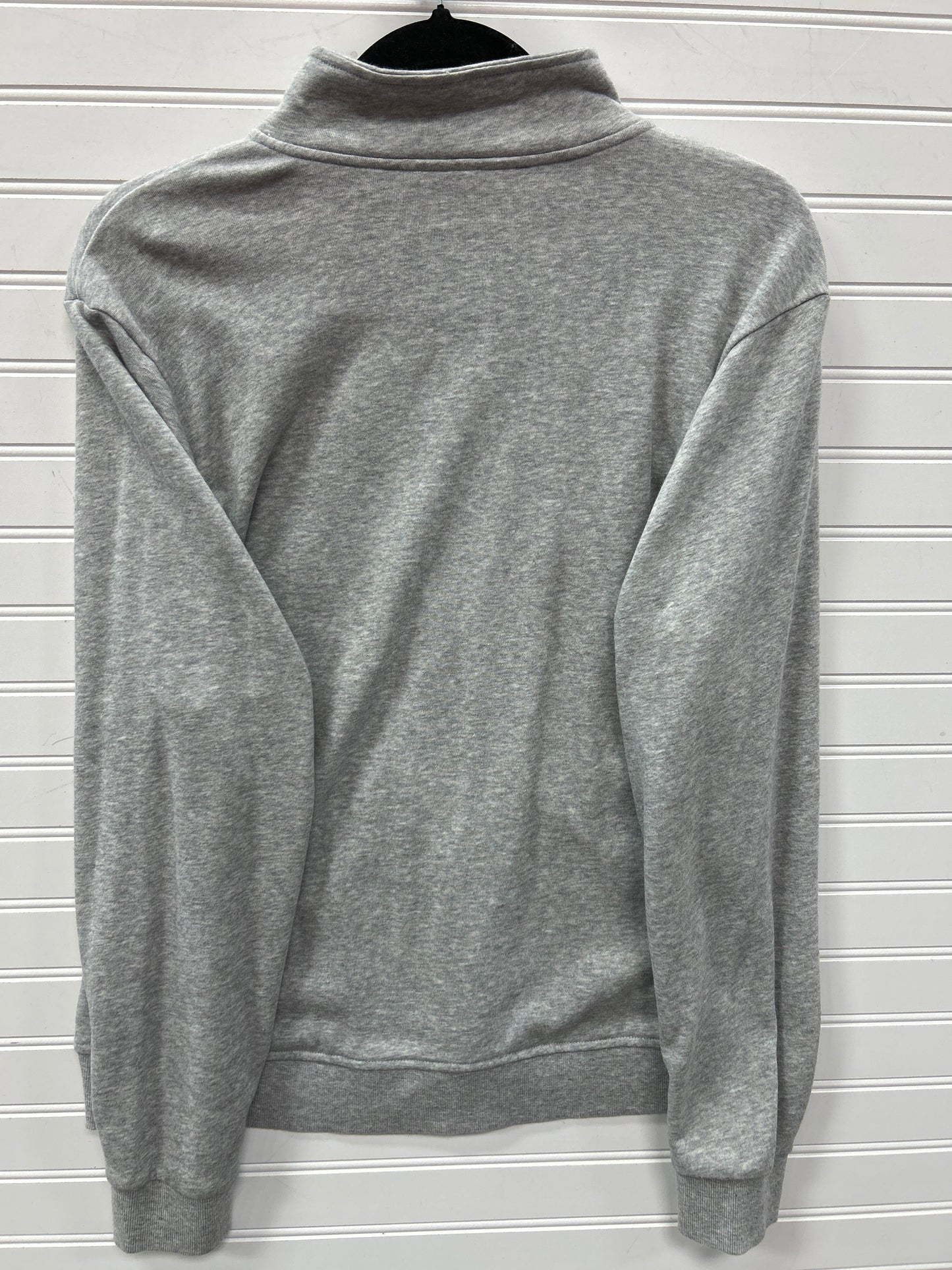 Athletic Top Ls Collar By Fila In Grey, Size:L