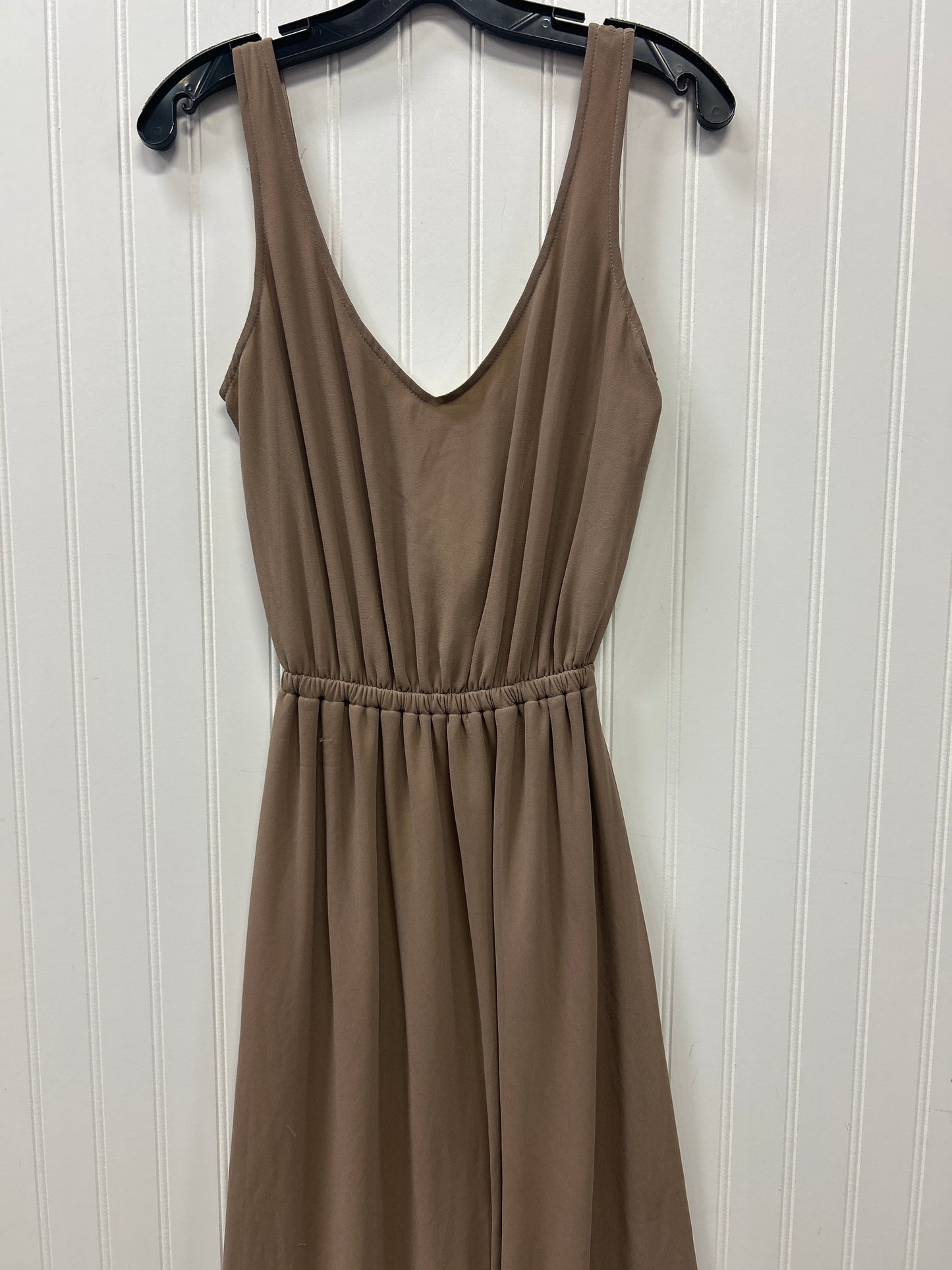 Dress Casual Maxi By Mumu In Tan, Size:Xs