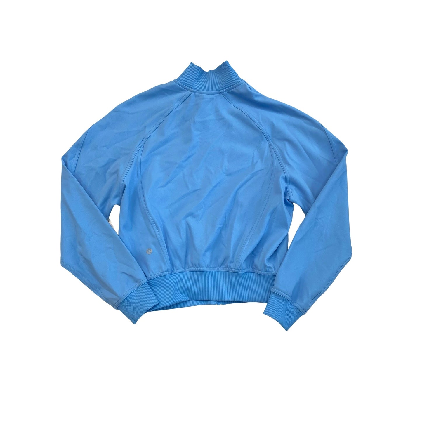 Athletic Jacket By Lululemon In Blue, Size:2