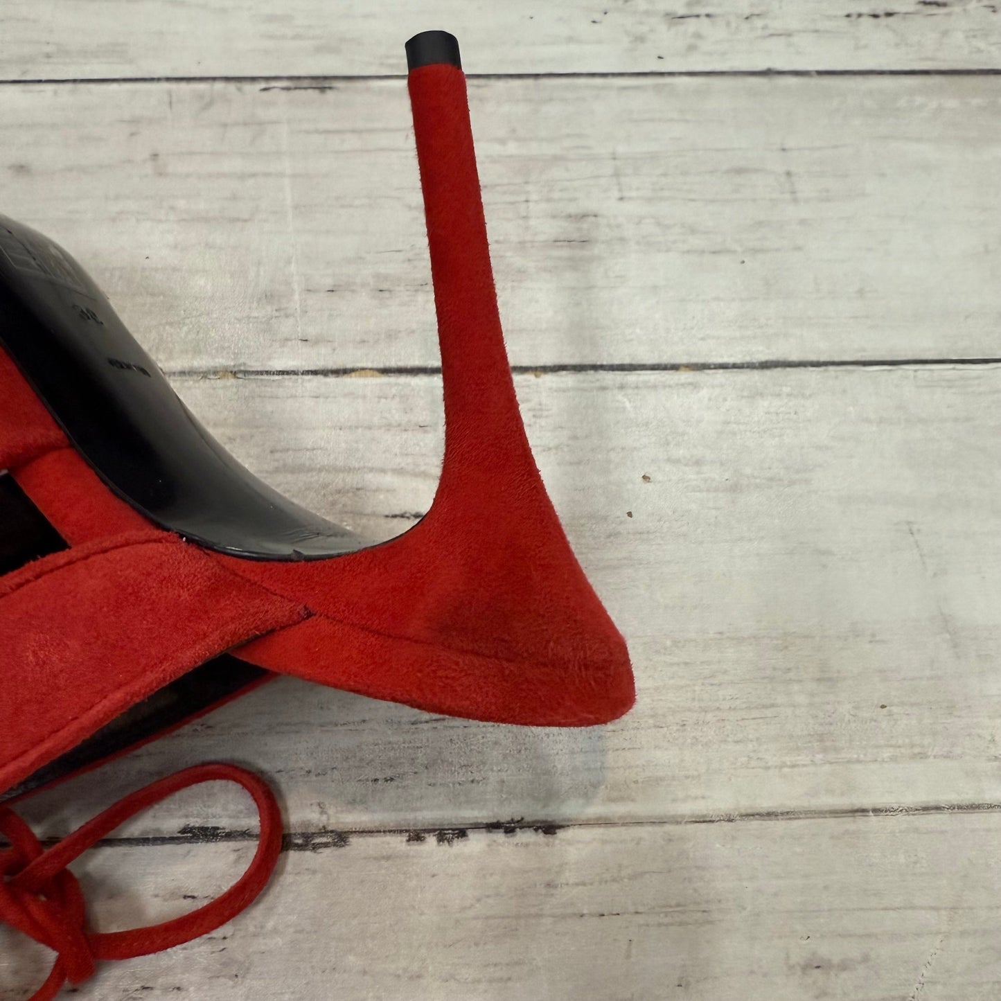 Shoes Luxury Designer By Alexander Wang In Red, Size: 8