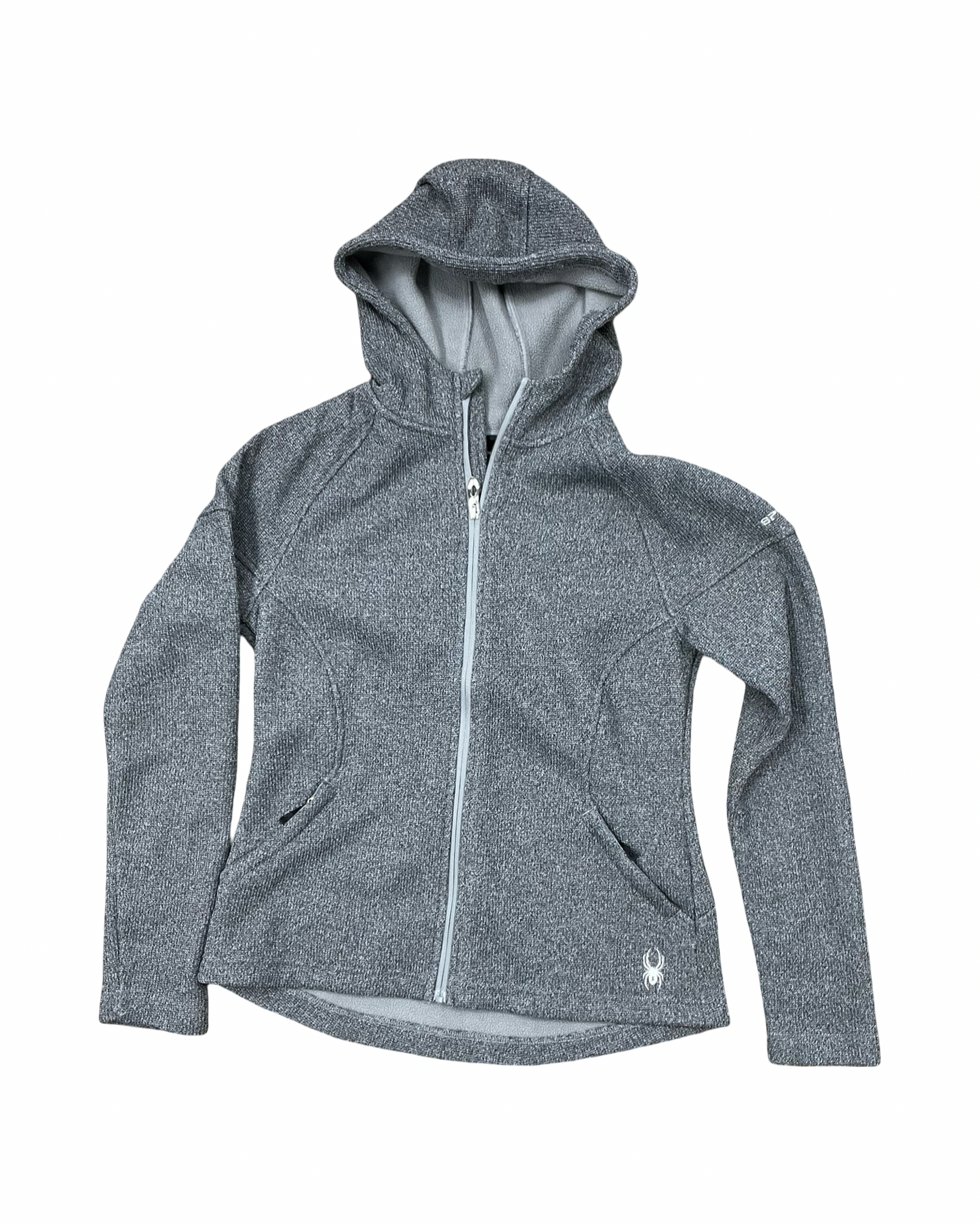 Jacket Fleece By Spyder In Grey, Size:M