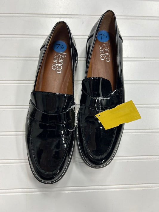 Shoes Flats By Franco Sarto In Black, Size:7.5