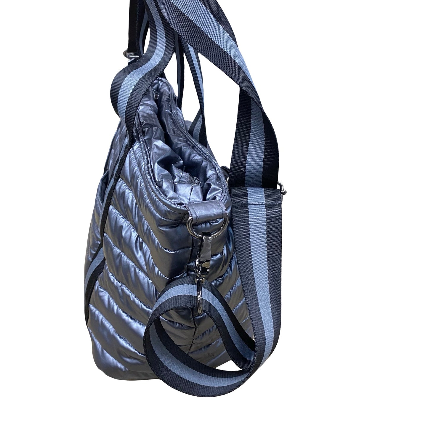 Handbag By Think Royln In Black & Grey, Size:Medium
