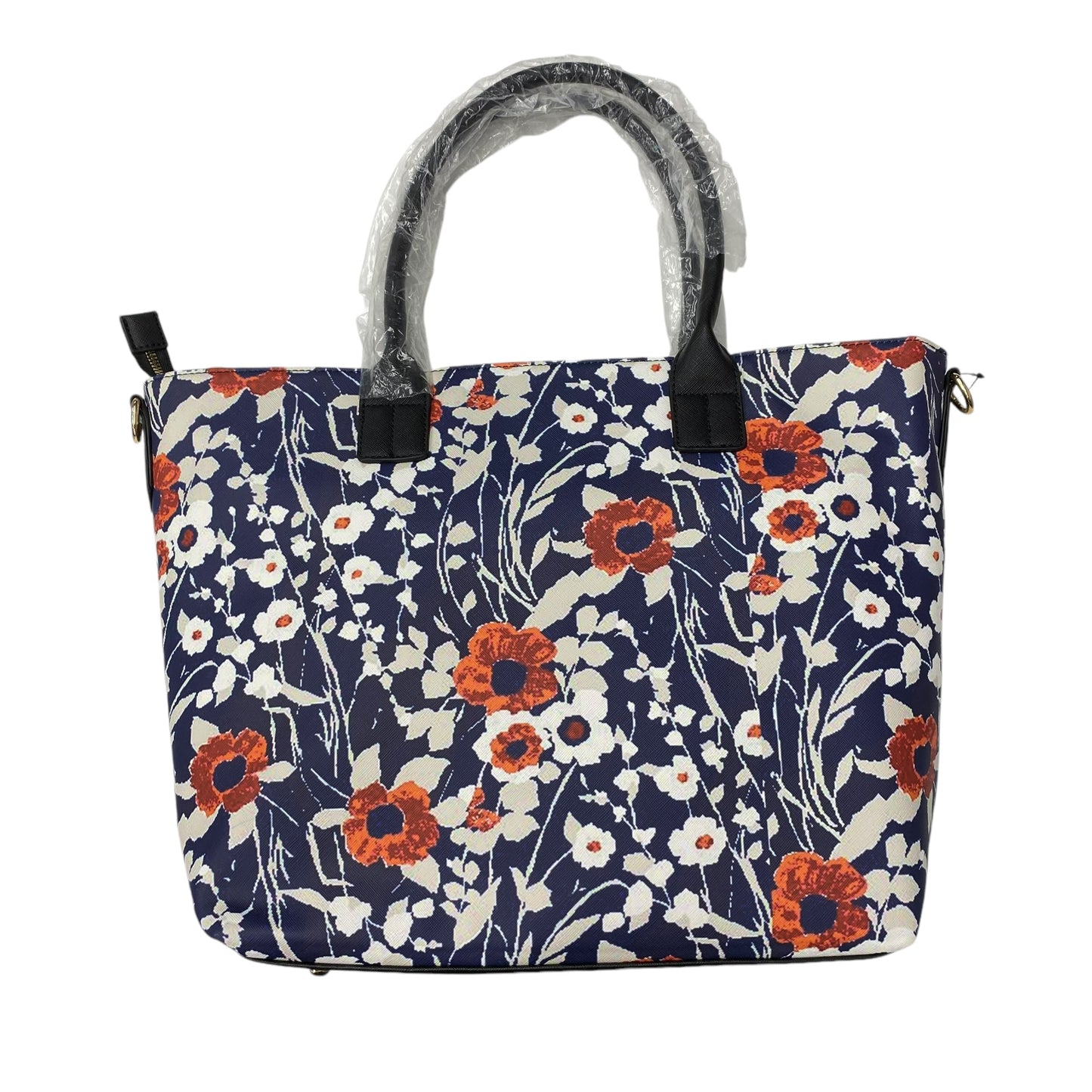 Handbag By Trina By Trina Turk In Navy, Size:Large