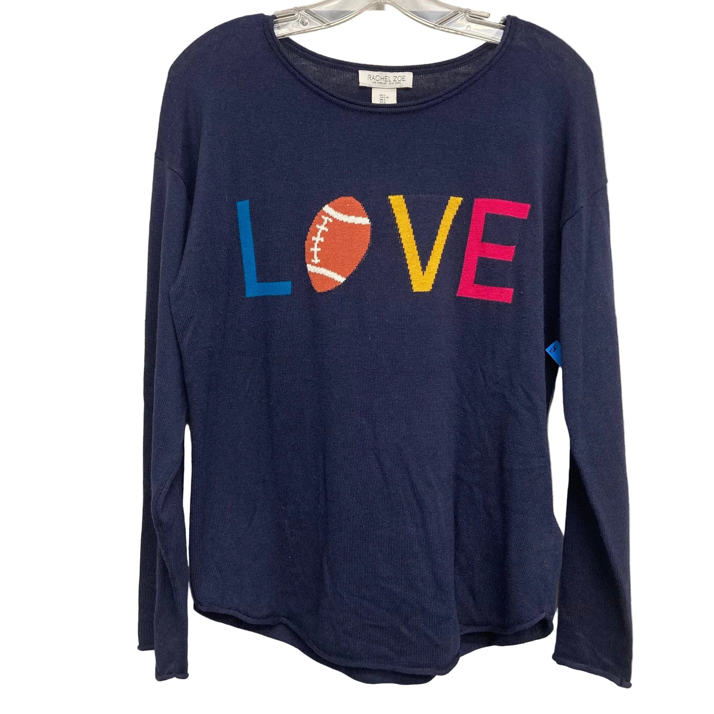 Sweater By Rachel Zoe In Navy, Size:L