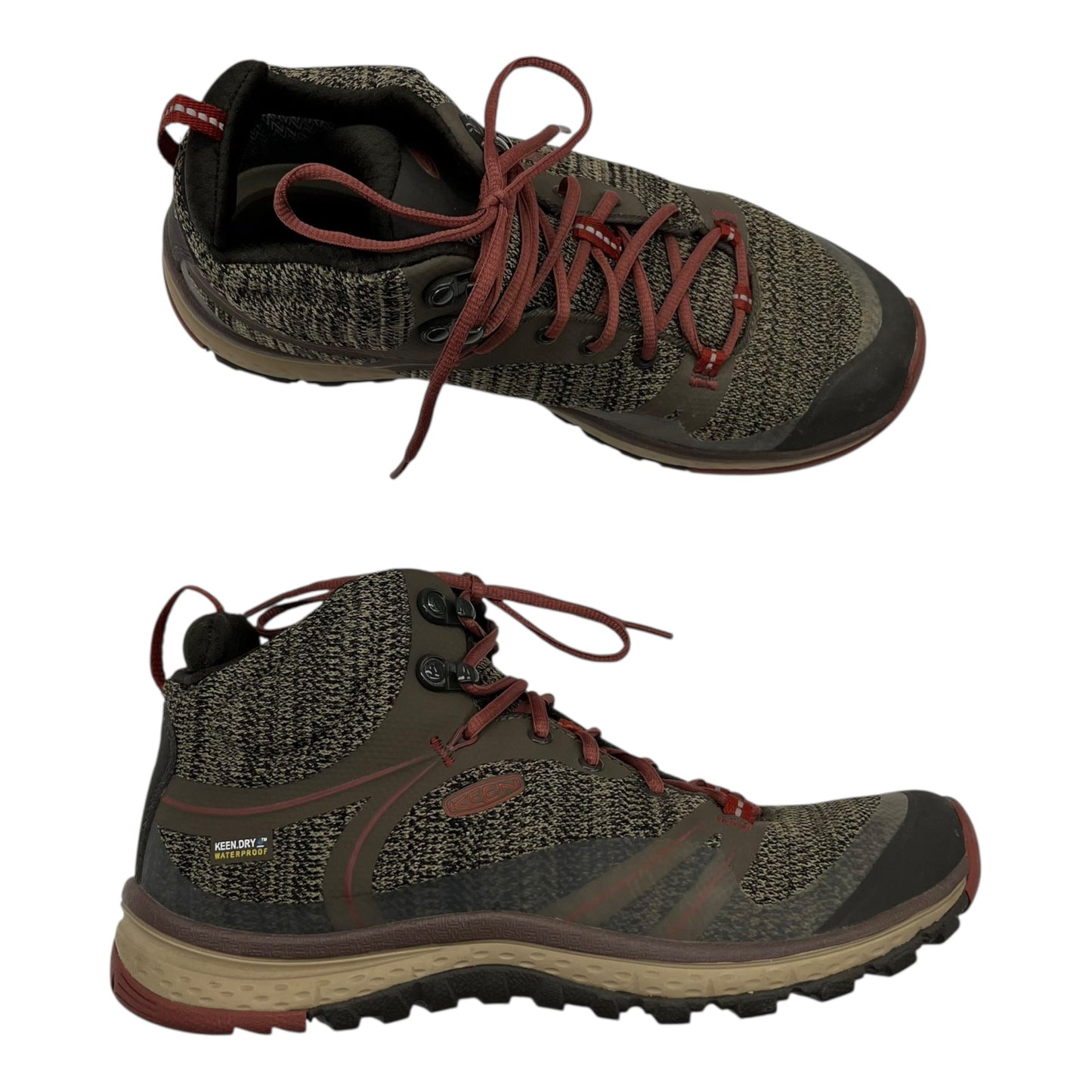 Boots Hiking By Keen In tan, Size:7.5