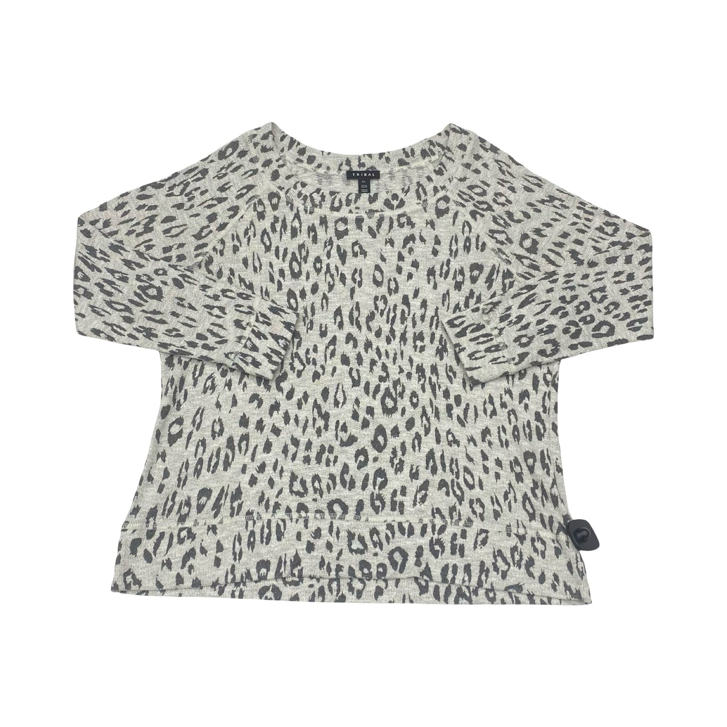Sweater By Tribal In Animal Print, Size:L