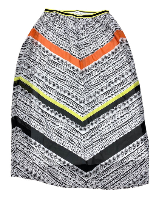 Skirt Maxi By Old Navy In Black & White, Size:M