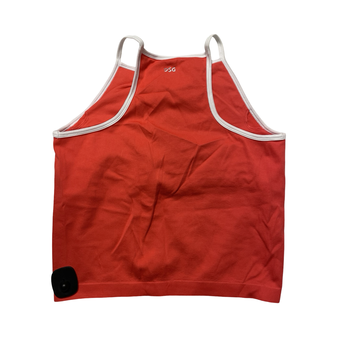 Athletic Tank Top By Dsg Outerwear In Red, Size:L