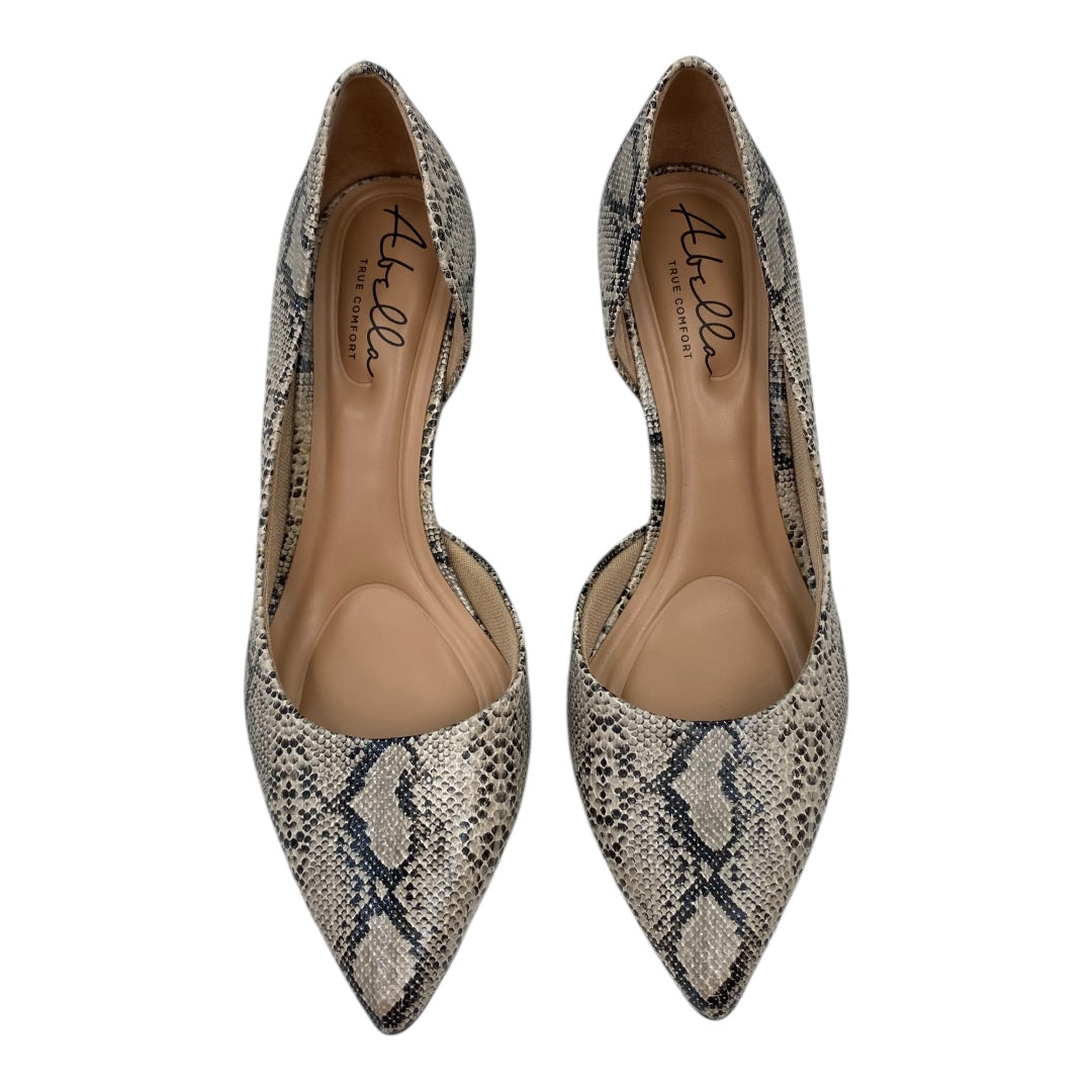 Shoes Heels Stiletto By Cmc In Snakeskin Print, Size:6