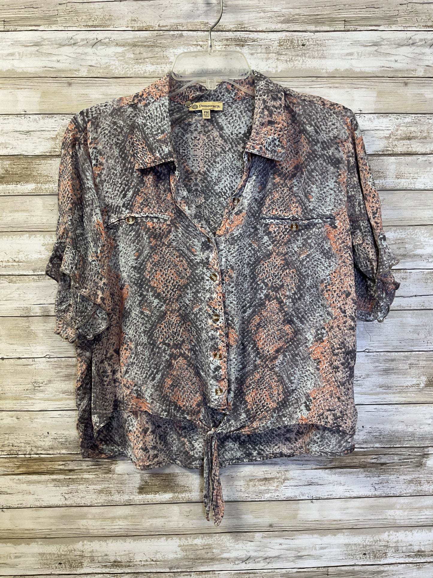 Top Ss By Democracy In Snakeskin Print, Size:M