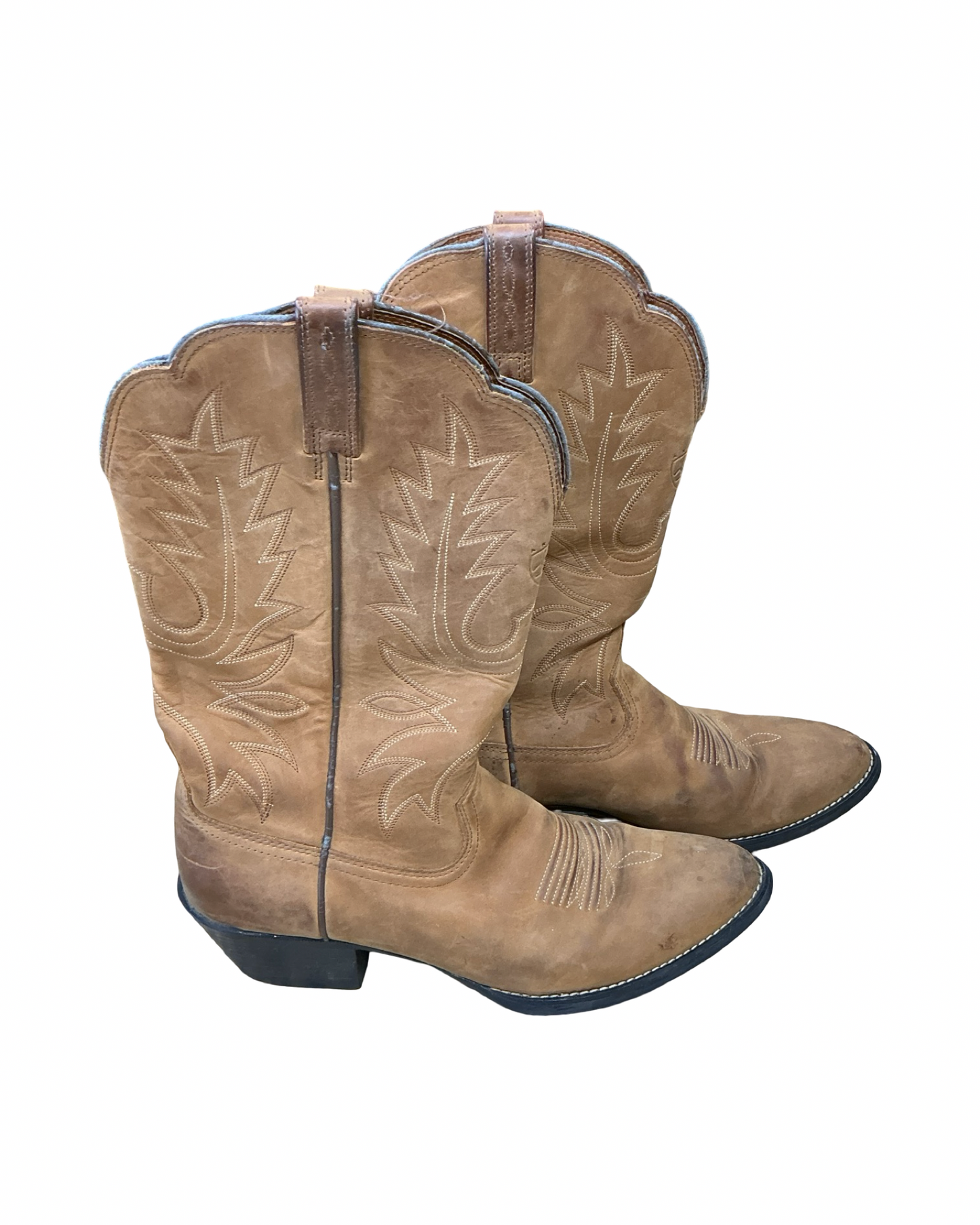 Boots Western By Ariat In Brown, Size:9.5